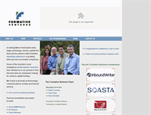 Tablet Screenshot of formative.com