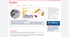 Desktop Screenshot of formative.in